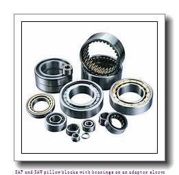 skf SAF 1517 x 2.7/8 TLC SAF and SAW pillow blocks with bearings on an adapter sleeve
