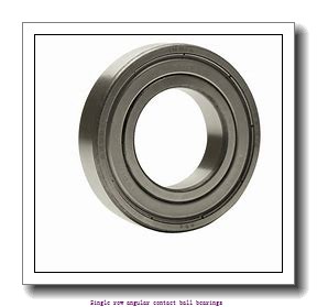 88.9 mm x 165.1 mm x 28.575 mm  skf ALS 28 ABP Single row angular contact ball bearings