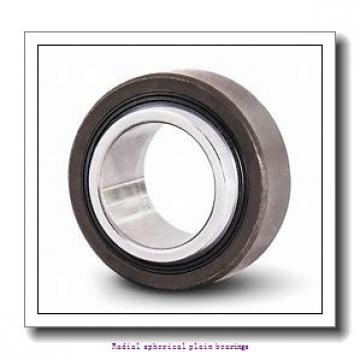 10 mm x 19 mm x 9 mm  skf GE 10 C Radial spherical plain bearings