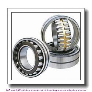 skf SSAFS 22518 x 3.1/4 T SAF and SAW pillow blocks with bearings on an adapter sleeve