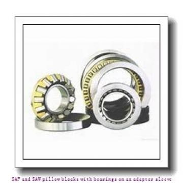 skf SSAFS 22544 x 7.1/2 T SAF and SAW pillow blocks with bearings on an adapter sleeve