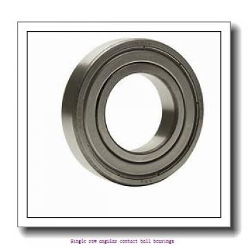 20 mm x 47 mm x 14 mm  skf 7204 BECBP Single row angular contact ball bearings