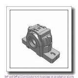 skf FSAF 1518 x 3.1/16 TLC SAF and SAW pillow blocks with bearings on an adapter sleeve