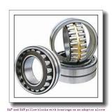 skf FSAF 1617 x 2.13/16 T SAF and SAW pillow blocks with bearings on an adapter sleeve